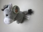 Squeezies Eddy de ezel zacht pluche knuffel klem handjes, Ophalen of Verzenden, Nieuw, Paard