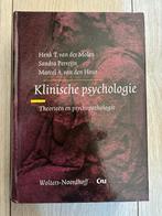 Klinische psychologie, Boeken, Ophalen of Verzenden, Zo goed als nieuw, Overige niveaus, Nederlands