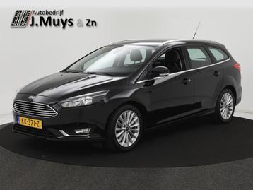 Ford Focus Wagon 1.0 125PK Titanium NAVI|TREKH|PDC|CLIMA|CRU beschikbaar voor biedingen