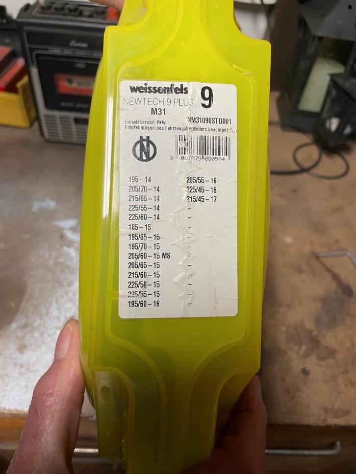 Weissenfels Newtech 9 Plus sneeuwkettingen, Auto diversen, Sneeuwkettingen, Nieuw, Ophalen of Verzenden