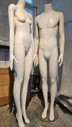 Dames heren etalagepoppen paspoppen 2 stuks voor, Hobby en Vrije tijd, Overige Hobby en Vrije tijd, Ophalen