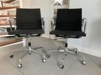Vitra Eames ea117 bureaustoelen hopsak zwart / chroom, Huis en Inrichting, Vitra, Zwart, Ophalen of Verzenden, Zo goed als nieuw