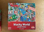 puzzels wacky world en that’s life, meer foto’s!!! €1,50 pst, Hobby en Vrije tijd, Denksport en Puzzels, Ophalen, 500 t/m 1500 stukjes