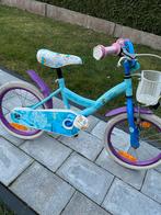 Meisjesfiets kinderfiets frozen, Ophalen of Verzenden, Gebruikt, 16 inch, Handrem