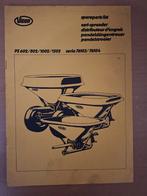 Onderdelenboek Vicon pendelstrooier PS 602, 802, 1002, 1052, Boeken, Ophalen of Verzenden, Gelezen, Tractor en Landbouw