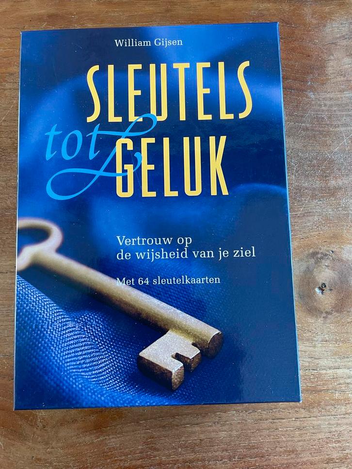 Sleutels tot Geluk - William Gijsen met Kaarten, Boeken, Esoterie en Spiritualiteit, Nieuw, Overige typen, Spiritualiteit algemeen