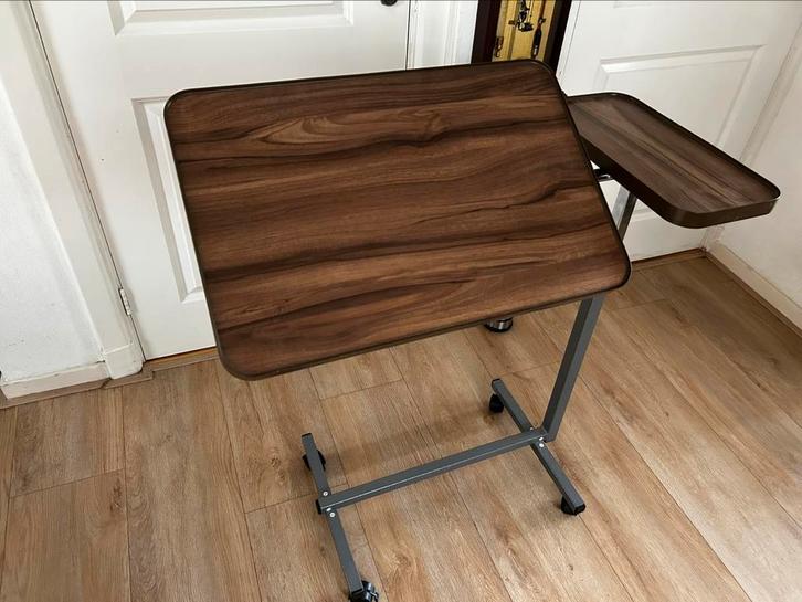 Bedtafel merk Able2, Huis en Inrichting, Tafels | Bijzettafels, Zo goed als nieuw, Rechthoekig, 60 cm of meer, 75 cm of meer, Ophalen