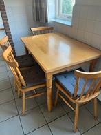 Keuken stoelen, Ophalen, Zo goed als nieuw, Bruin, Hout