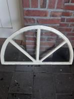 halfrond stalraam gietijzer 4 vlaks., Doe-het-zelf en Verbouw, Glas en Ramen, Gevelraam of Ruit, Gebruikt, Minder dan 80 cm, Minder dan 80 cm