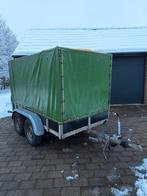 Degelijke Waco tandemasser met huif, 135 x 250 x 140, Auto diversen, Aanhangers en Bagagewagens, Ophalen, Gebruikt