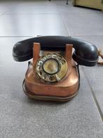 koperen huistelefoon retro koper telefoon, 1 handset, Ophalen of Verzenden