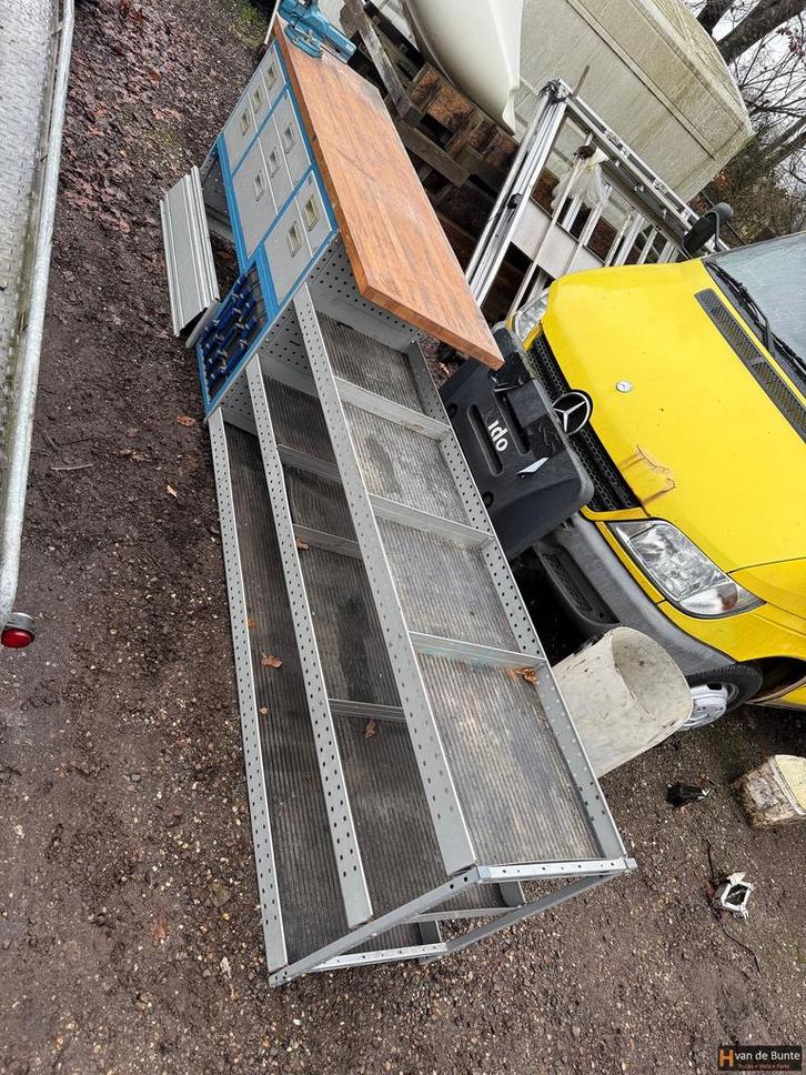 Werkbank Cosmo Sortimo bedrijfsstelling, Doe-het-zelf en Verbouw, Gereedschap | Slijpmachines, Gebruikt, Ophalen