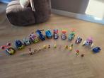 Set Paw Patrol auto's met veel Paw Patrol poppetjes, Ophalen, Gebruikt