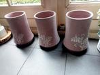 Bloempotten roze, Tuin en Terras, Bloempotten, Ophalen, Gebruikt, Rond, Tuin