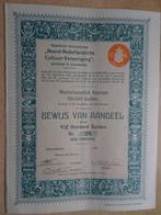 Noord - Nederlandsche Cultuur - Vereeniging. Leeuwarden 1911, Ophalen, 1970 tot heden, Aandeel