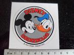 sticker disney boekenclub donald duck mickey, Verzenden, Zo goed als nieuw, Bedrijf of Vereniging