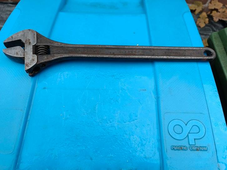 Gedore verstelbare moersleutel 380mm, Doe-het-zelf en Verbouw, Gereedschap | Handgereedschap, Gebruikt, Ophalen of Verzenden