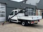 Volkswagen Crafter 35 2.0 TDI DC 140pk Openlaadbak Haib laad, Auto's, Stof, Gebruikt, 4 cilinders, Wit