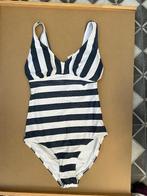 ESPRIT Women Beach gestreept badpak donkerblauw/wit maat 38, Blauw, Nieuw, Badpak, Ophalen of Verzenden