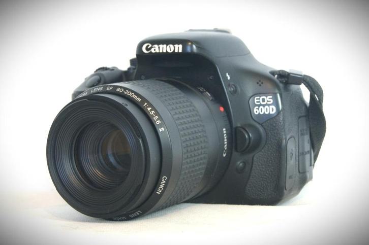 canon 600d als nieuw! Met telelens, compleet!, Audio, Tv en Foto, Fotocamera's Digitaal, Zo goed als nieuw, Spiegelreflex, Canon