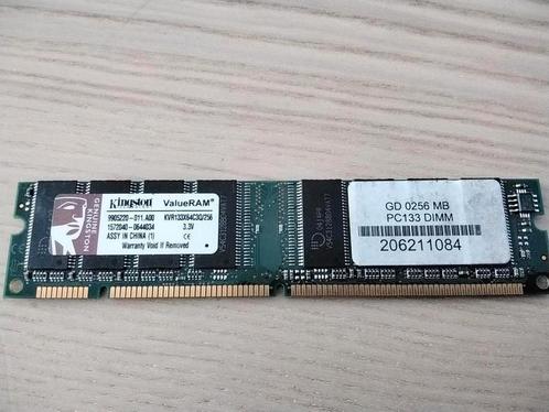 Kingston PC133 256mb SDRAM aanvullingsgeheugen, Computers en Software, Vintage Computers, Ophalen of Verzenden