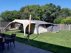Bijna nieuw! Campooz Lazy Jack 2024 – alles erop & eraan, Caravans en Kamperen, Ophalen, Beige, Aanwezig, Campooz