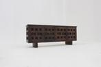Vintage Spaans Brutalist sideboard dressoir, Huis en Inrichting, Ophalen, Vintage, design, Spaans, 150 tot 200 cm, 25 tot 50 cm