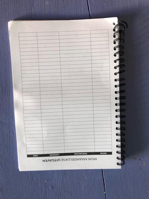 📒 Financiën op orde met deze handige invulvellen kasboek, Diversen, Schrijfwaren, Gebruikt, Ophalen of Verzenden