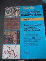 Burda eenvoudige handwerken deel 2, Ophalen of Verzenden, Nieuw, Patroon
