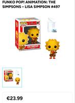 Funko pop Lisa Simpson #497, Ophalen of Verzenden, Zo goed als nieuw