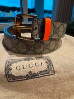 Nieuwe Gucci riem 699954 HUH3T kleur 8773 beige bruin, 3 tot 5 cm, Echt leder, Nieuw, Ophalen of Verzenden