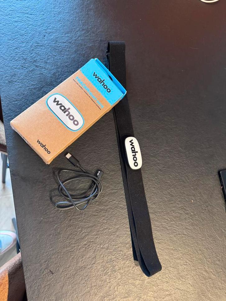 Wahoo Trackr Hartslagmeter, Sport en Fitness, Hartslagmeters, Zo goed als nieuw, Overige merken, Met borstriem, Ophalen of Verzenden