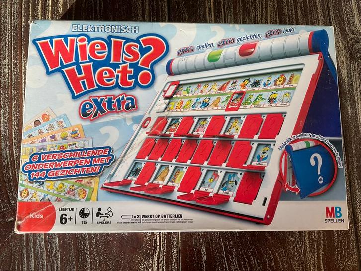 WIE IS HET EXTRA, Hobby en Vrije tijd, Gezelschapsspellen | Bordspellen, Gebruikt, Ophalen of Verzenden