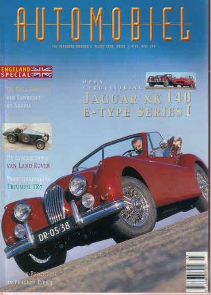 Automobiel 3 1998 : Jaguar XK140 - Triumph TR7 - Land Rover, Ophalen of Verzenden, Gelezen, Algemeen