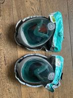 2x snorkelmasker Easybreath maat XS Decatlon, Watersport en Boten, Ophalen, Zo goed als nieuw, Snorkelmasker