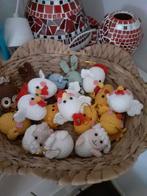 Gehaakte kip,  kuiken of lammetje.  7 cm groot voor paastak., Ophalen of Verzenden, Nieuw