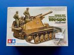 Tamiya	35358	German Sd.Kfz. 124 Wespe 1/35 incl ALU loop set, Hobby en Vrije tijd, Ophalen of Verzenden, 1:32 tot 1:50, Tamiya