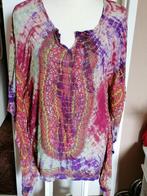 SUPER TRENDY India katoen blouse div. kleurenprint mt. S/M, Kleding | Dames, Blouses en Tunieken, Nieuw, Ophalen of Verzenden
