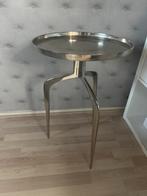Riviera Maison bijzettafel, Huis en Inrichting, Tafels | Bijzettafels, Ophalen, Minder dan 55 cm, Gebruikt, Rond