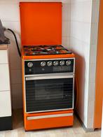 ETNA Oranje gasfornuis & gasoven, Ophalen, Gebruikt, 4 kookzones, Gas