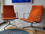 Set Eames EA124 hoppsak oranje, Huis en Inrichting, Fauteuils, Ophalen, Zo goed als nieuw, 75 tot 100 cm, 50 tot 75 cm
