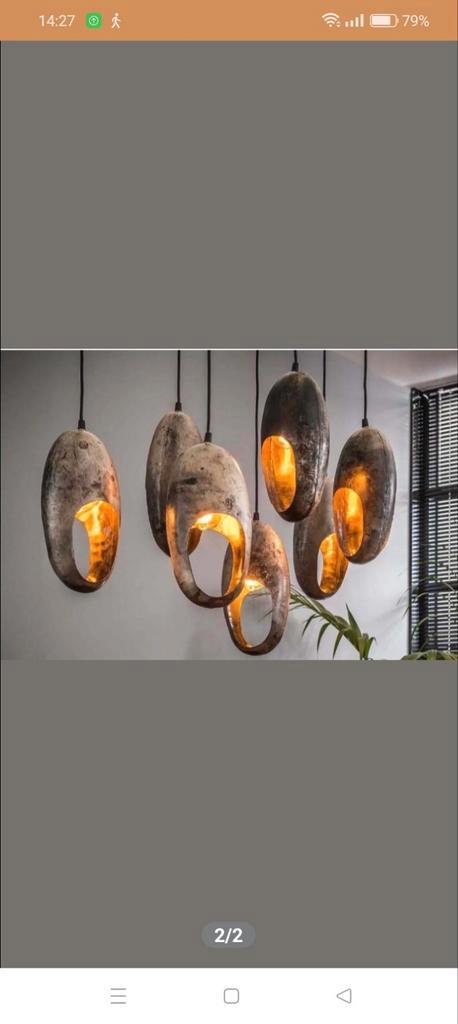 Unieke design lamp te koop, Huis en Inrichting, Lampen | Wandlampen, Zo goed als nieuw, Ophalen