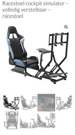 Racing Simulator Cockpit met Monitor Mount, Spelcomputers en Games, 1 speler, Nieuw, Ophalen of Verzenden, Vanaf 7 jaar