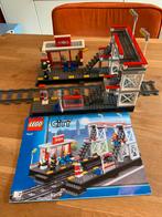 Lego City 7937 - Treinstation + Taxi, Ophalen of Verzenden, Zo goed als nieuw, Complete set, Lego