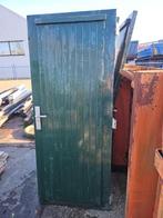 schuurdeur, Doe-het-zelf en Verbouw, Deuren en Horren, Ophalen, Gebruikt, Buitendeur, 200 tot 215 cm