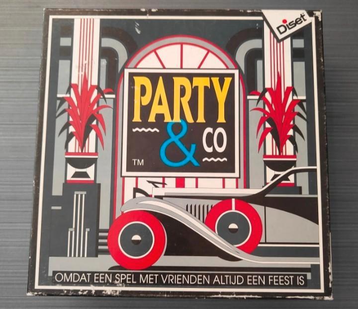 Spel Party & Co, Diset, Hobby en Vrije tijd, Gezelschapsspellen | Bordspellen, Zo goed als nieuw, Ophalen of Verzenden