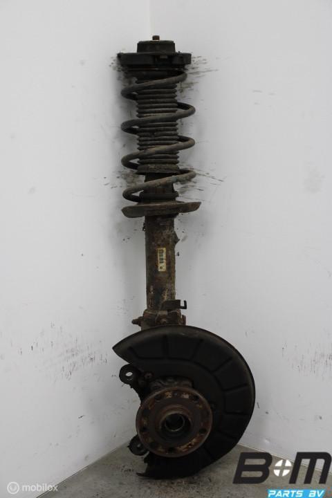 Veerpoot + wiellagerhuis VW Golf Plus 1T0413031HM, Auto-onderdelen, Ophanging en Onderstel, Gebruikt