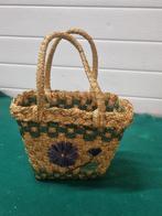 Handtas riet vintage klein, Ophalen of Verzenden, 'T Olde Gre-j, Info@toldegrej.nl, Endepoelstraat 20f Didam