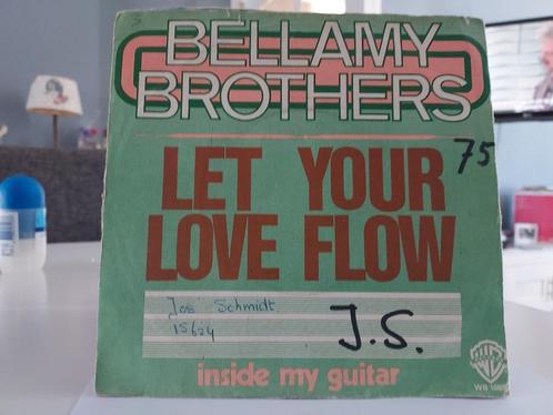 7" Single Bellamy Brothers - Let Your Love Flow / Inside My, Cd's en Dvd's, Vinyl Singles, Gebruikt, Single, Pop, 7 inch, Ophalen of Verzenden