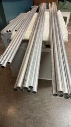 Aluminium (steiger)buizen en Interclampkoppelingen 28mm, Ophalen, Gebruikt, Aluminium